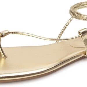 Women's Lace Up Sandals Strappy Flats Gladiator Open Toe Summer Shoes